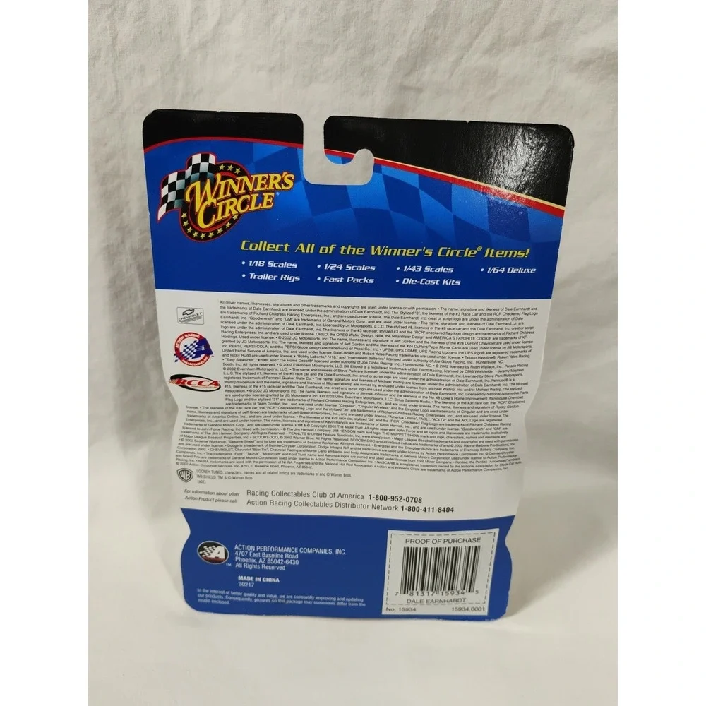 Nascar Winners Circle‎ 1999 Dale Earnhardt Goodwrench Service Plus Sign 1:64